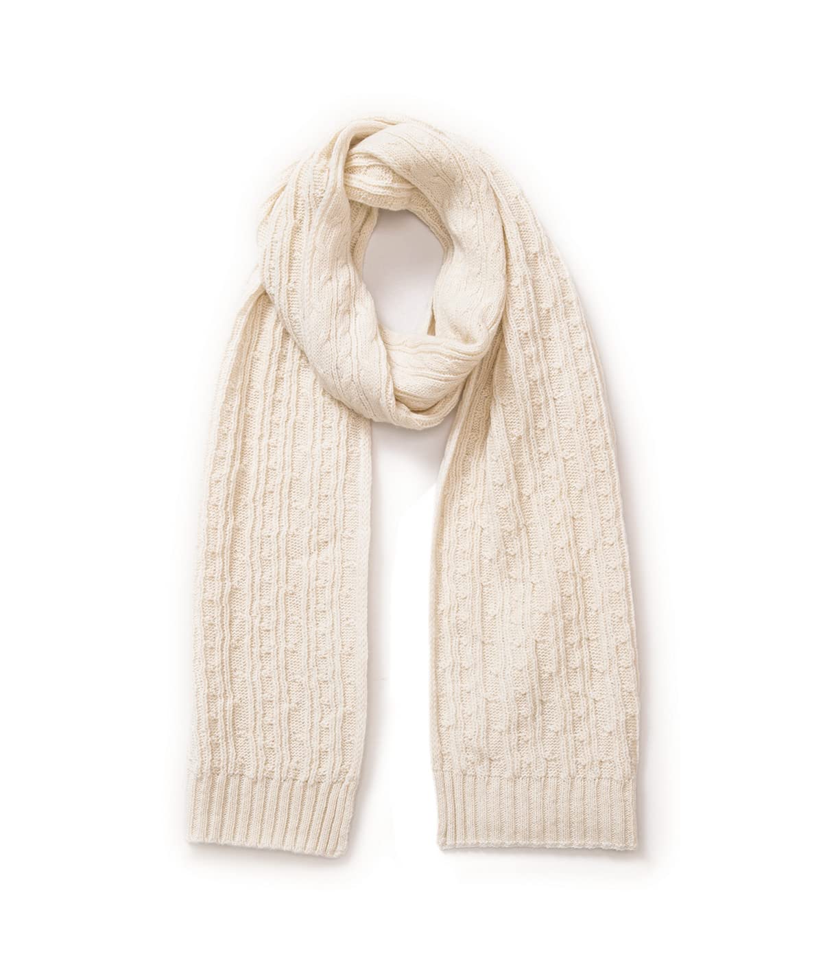 3 en 1 Laine Chapeau Gants Écharpe Ensemble pour Femme Hiver Ensemble, 3 Pièces Torsadé Bonnet pour Femme avec Boîte-cadeau