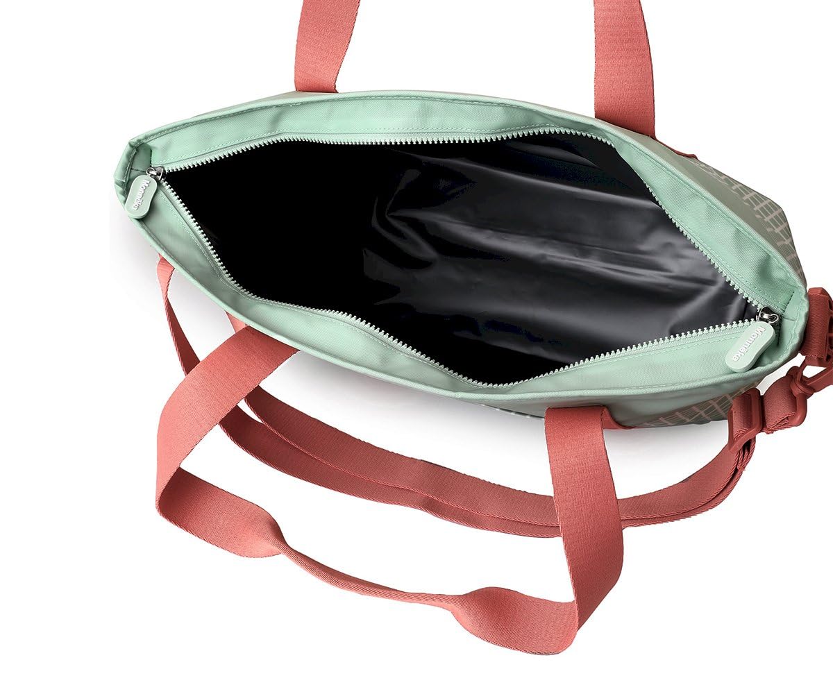 Bolsa Térmica Isotérmica | Bolso Nevera Grande para Comida y Bebidas | Bolsa Porta Alimentos Impermeable con Bandolera Ajustable | Ideal para Picnic, Playa o Trabajo | sage