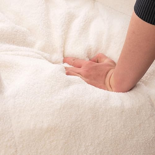 Miniatura 9 de Recaceik Sillones puff copetudos, suave relleno con relleno, sofá esponjoso y perezoso, tumbona imperial gigante para dormitorio, sala de estar,