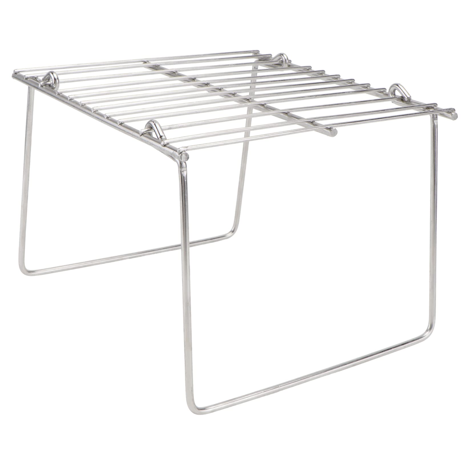 IMIKEYA 1pc Camping Stainless Steel Roasting Rack Portable Barbecue Grill Tool for Outdoor Cooking Durable and Easy to Clean for Camping and Family Gatherings