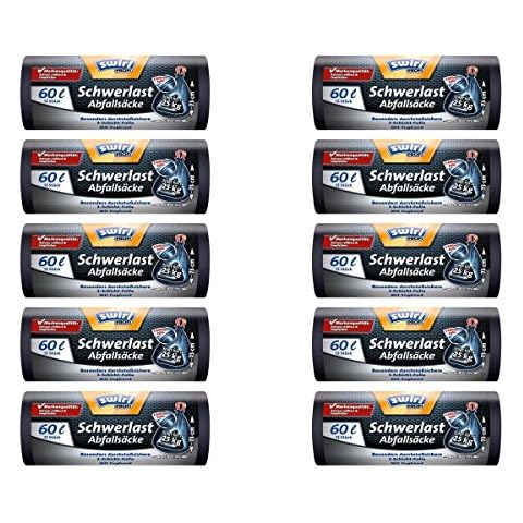 Swirl Schwerlast Säcke 60L 12 stk./ Rolle Cover