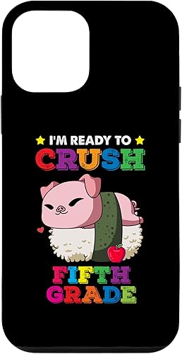 iPhone 12 mini Crush 5th Grade Sushi Pig Zodiac Back to School Case