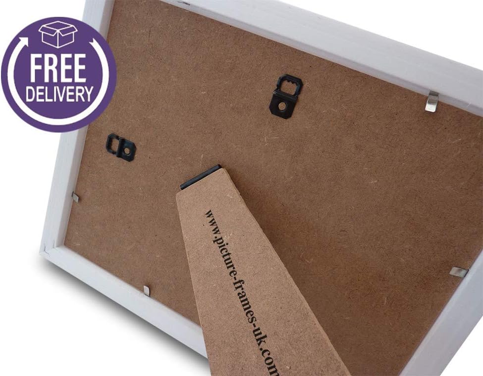 Box of 12 White A4 Photo Frames, Picture Frames, Certificate Frames