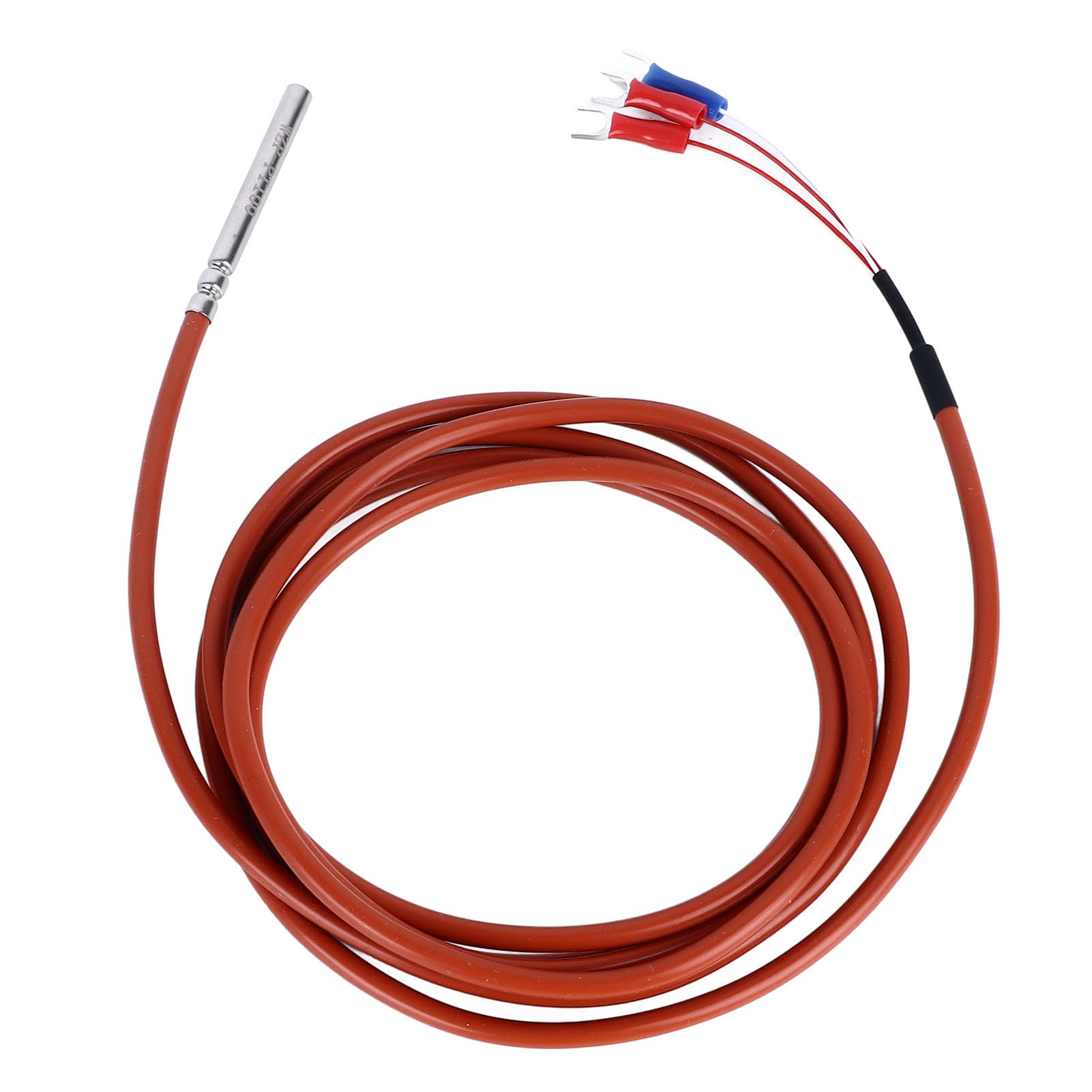 Hyuduo Sonda de Sensor de Temperatura, Acero Inoxidable Resistente Al Agua PT100, Medición de Precisión para Líquidos y Gases de -58 a 662 F