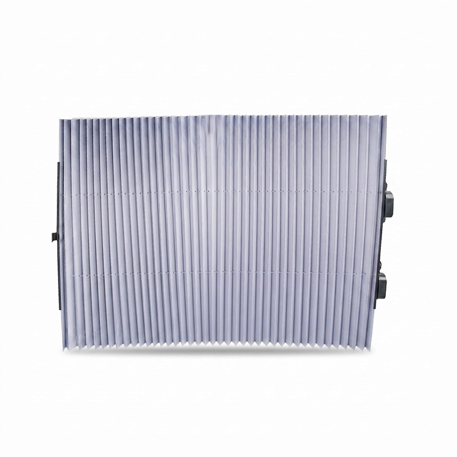 Parasol Retráctil para Parabrisas Delantero de Coche con Ventosas, Visera Portátil para SUV, 80cm x 145cm