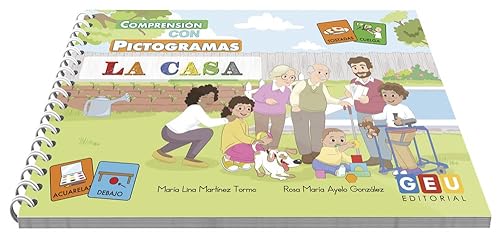 Comprensión con Pictogramas: La Casa | Mejora Comprensión y Expresión del Lenguaje | Niños TEA y Educación Infantil: Vocabulario Educación Infantil y Educación Especial
