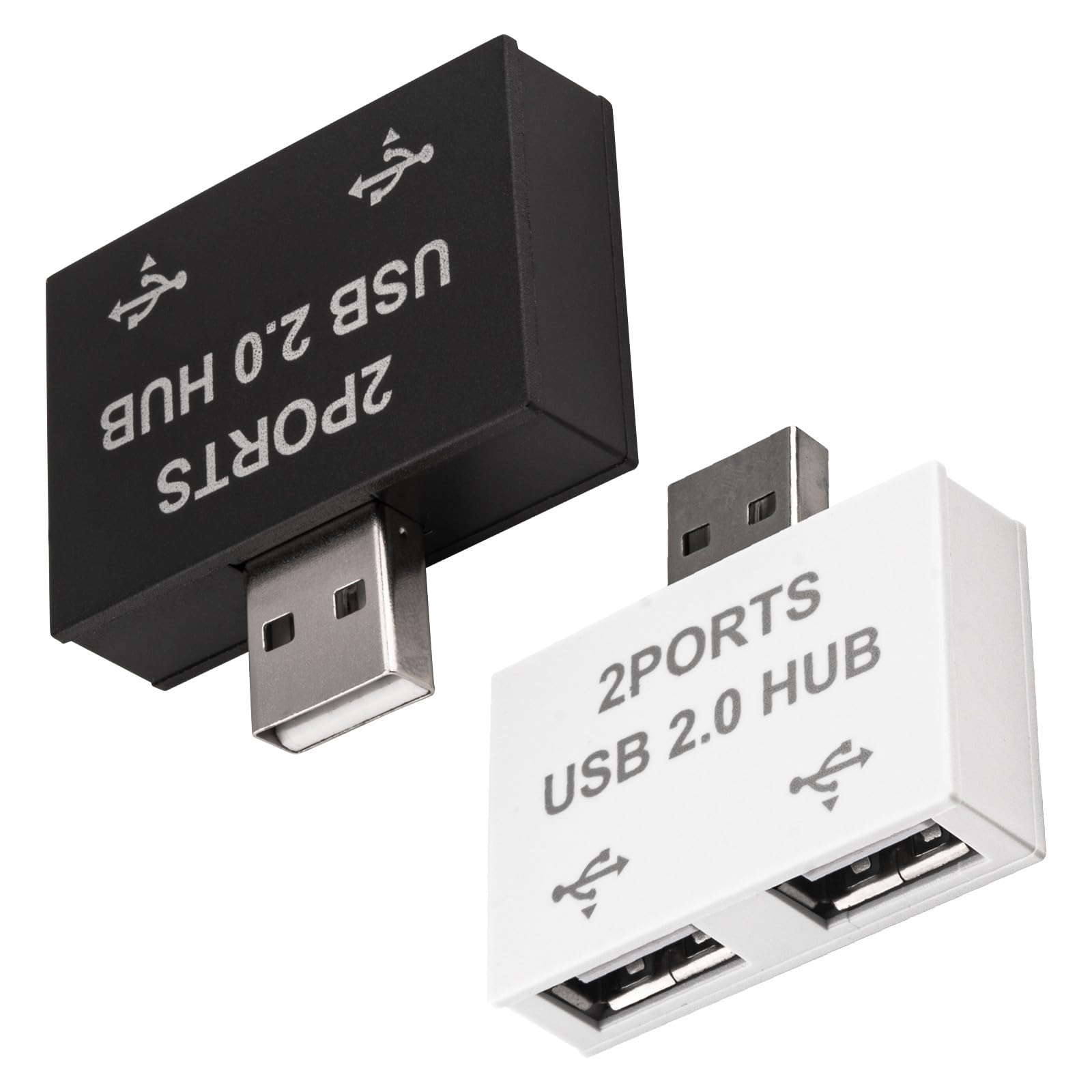 Amazon | Leehitech 1 to 2 USB 2.0 分岐拡張ハブ USB 2.0 直挿し充電