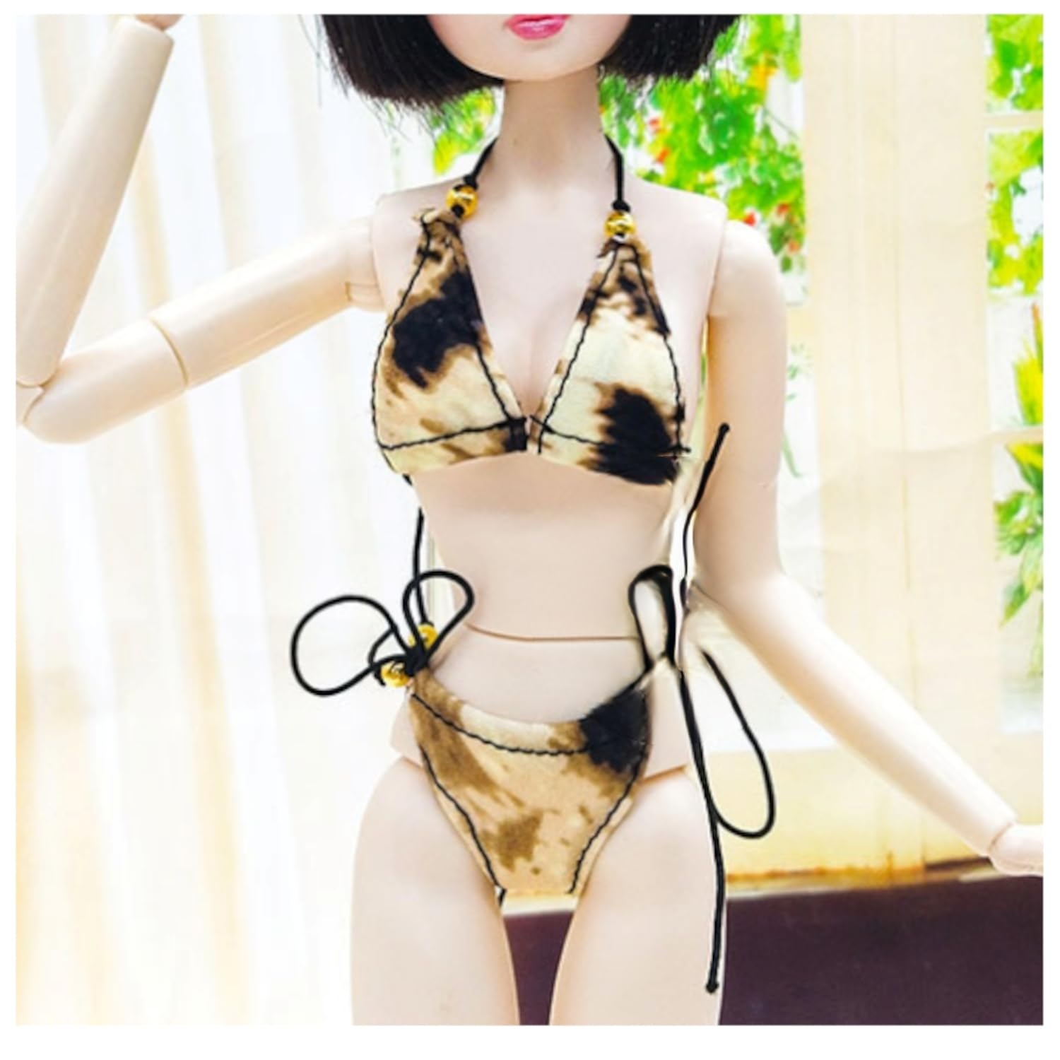 Amazon.co.jp: 【OLYOLY】1/6 (30cm) ドール用 三角 ビキニ セパレート