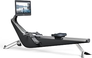 Hydrow Origin Rowing Machine: 22" HD Rotating Screen, Upright Storage, Immersive Live & On-Demand Workouts