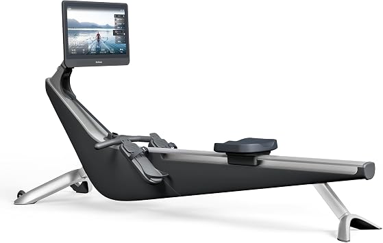Hydrow Origin Rowing Machine with Immersive 22" HD Rotating Screen - Stows Upright | Live and On-Demand at-Home Workouts, Membership Required