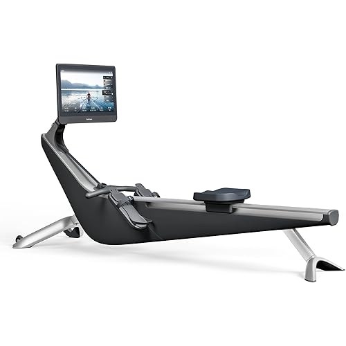 Hydrow Origin Rowing Machine with Immersive 22" HD Rotating Screen - Stows Upright | Live and On-Demand at-Home Workouts, Membership Required