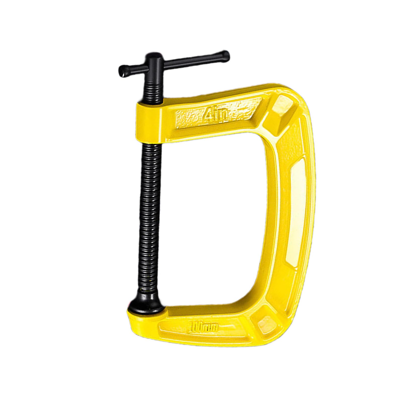 Practical Woodworking G Clamps Tool for Craft Projects Offering Clamping Power and Rustproof Designs Daily Casual Use Ductile Iron Clamps