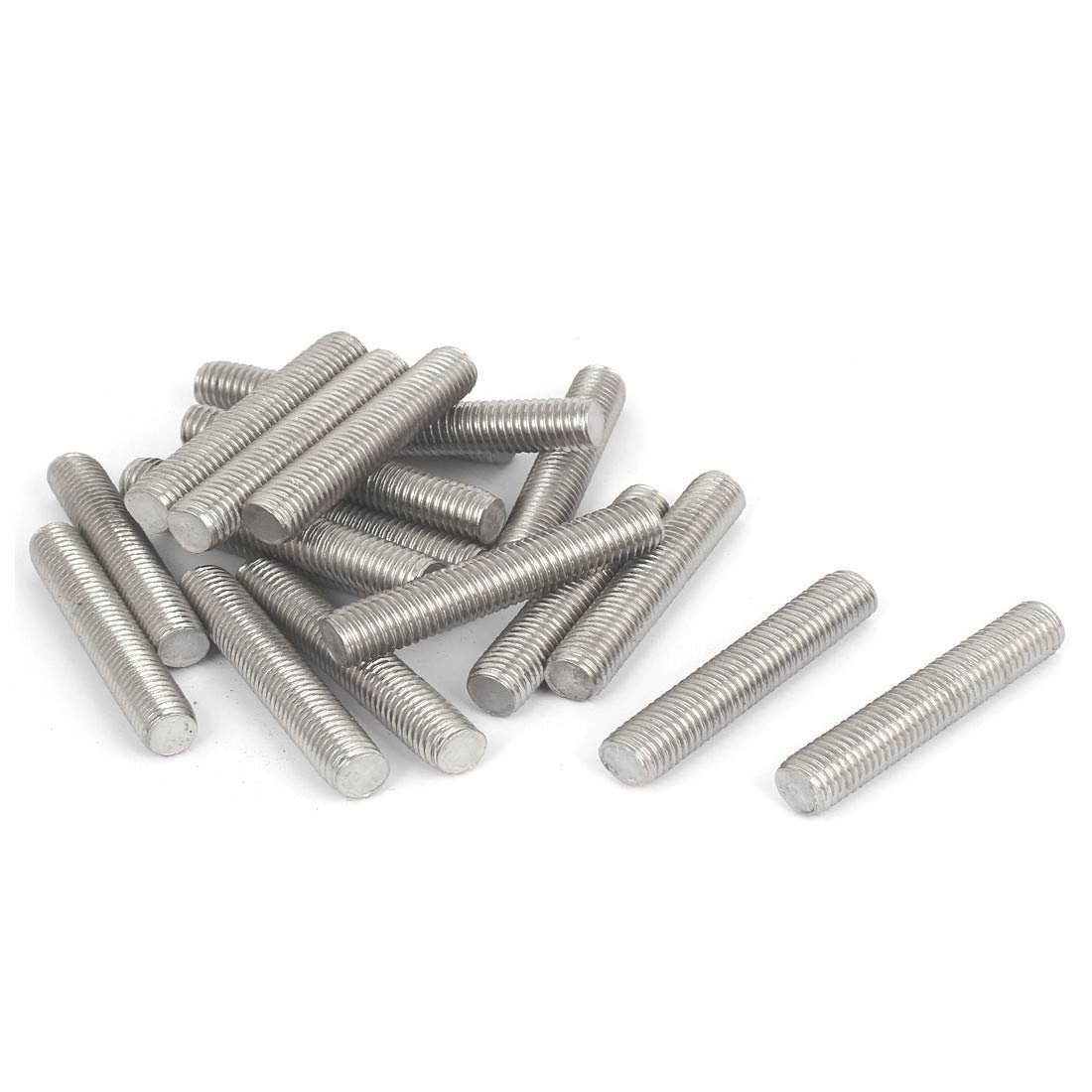 New Lon0167 M12 x Featured 70mm 304 Stainless reliable efficacy Steel Right Hand Thread Fully Threaded Rod Stud 20PCS(id:eb1 e7 a1 477)