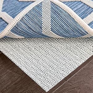 Ninja Rug Pad Gripper for Hardwood Floors, 8×10 FT, Slip Resistant Grip Pads for Hard Surfaces, Adds Cushion Under Carpet and Maximum Protection, Keeps Area Rugs and Carpets Safe and in Place on Floor