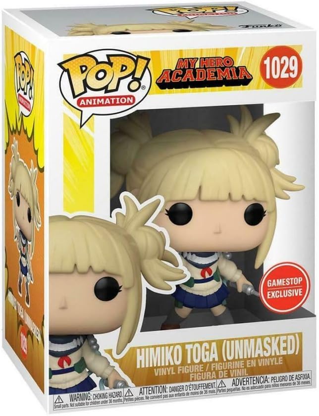 Funko POP and Tee: My Hero Academia Himiko Unmasked Vinyl Figure Exclusive