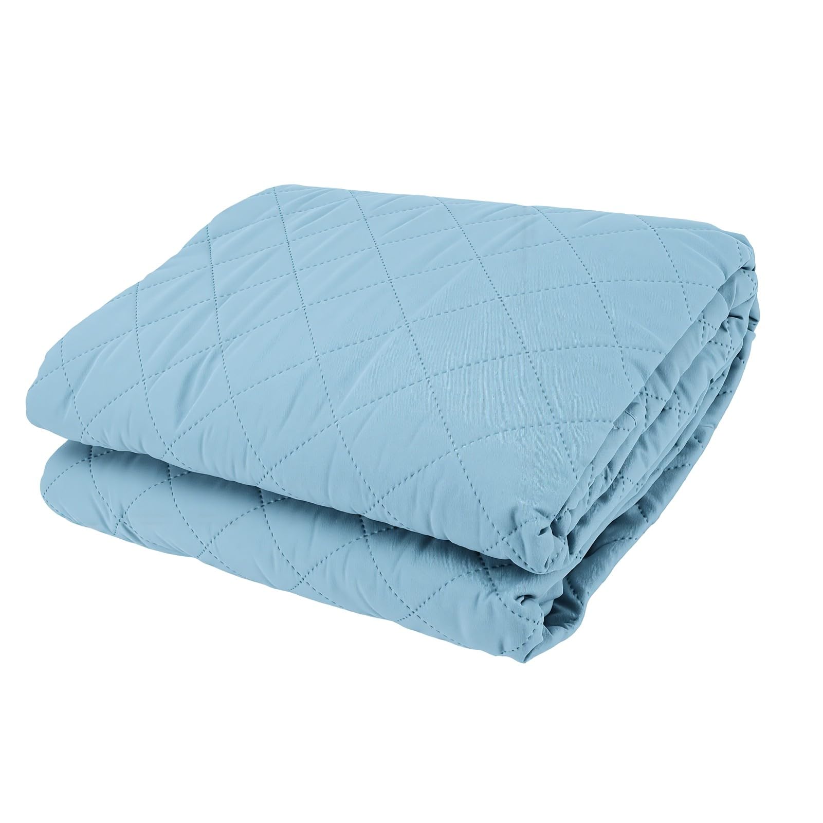 Funda Reversible para Futón, Funda para sofá Cama (Azul grisácea)