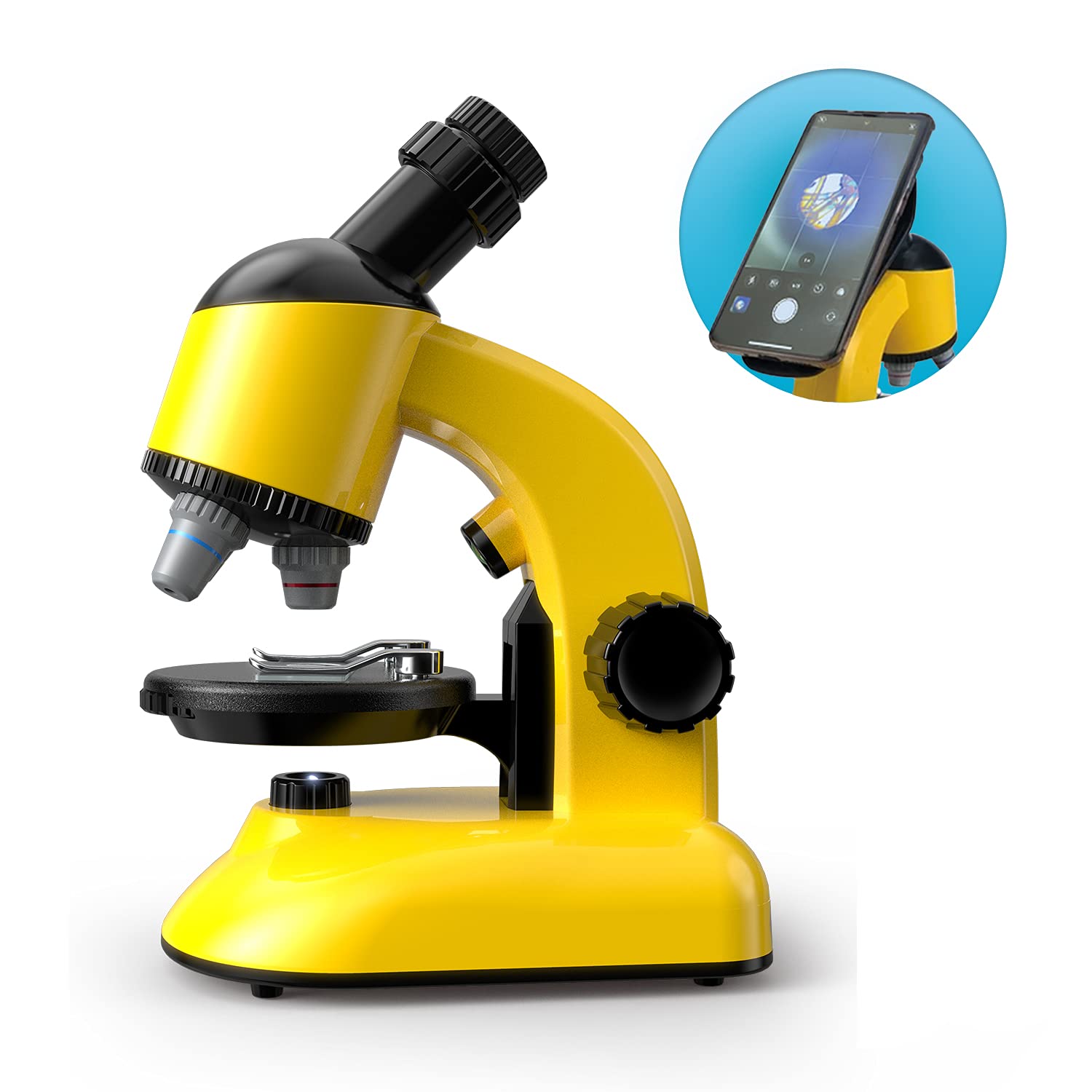 Amazon.com: Jupiter Creations Curious Mind Microscope 2, Yellow