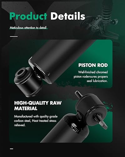 Miniatura 5 de Amortiguadores para Grand Cherokee, amortiguadores delanteros y traseros, juego de amortiguadores SCITOO para amortiguadores automáticos 1999 2000