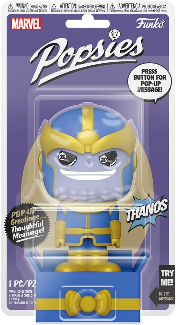 Funko Popsies: Marvel, Thanos, Marvel Comics, Collectable Vinyl Figure, Gift Idea, Official Merchandise - Image 3