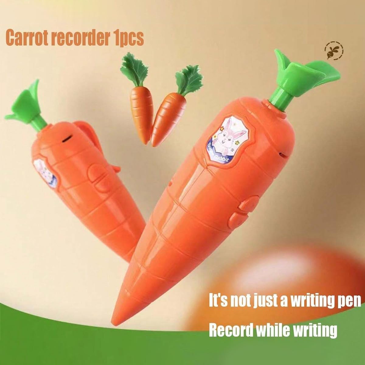 Stylo Enregistreur De Carotte Pour Enfants, également Comme Joli Stylo à Bille Pour Garçons Et Filles