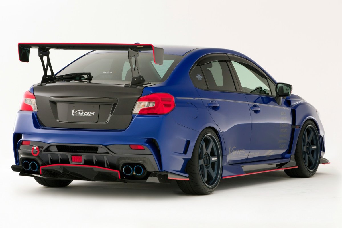Amazon | VARIS (バリス) WRX STI＆S4 VAB/VAG ARISING II REAR BUMPER