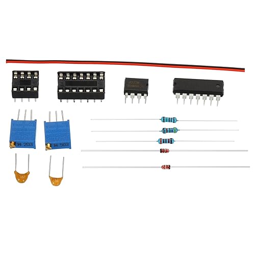 Miniatura 4 de PATIKIL Junta de práctica de soldadura, 1 juego de electrónica kit prototipo placa PCB DIY circuito de soldadura infrarrojo inversión SMDSMT para