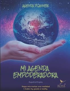 Agenda Planner - MI AGENDA EMPODERADORA – Manifestación – Journal - Planificador Calendario Mensual Diario Organizador Planeador de Habitos ... Afirmaciones y Decretos. (Spanish Edition)
