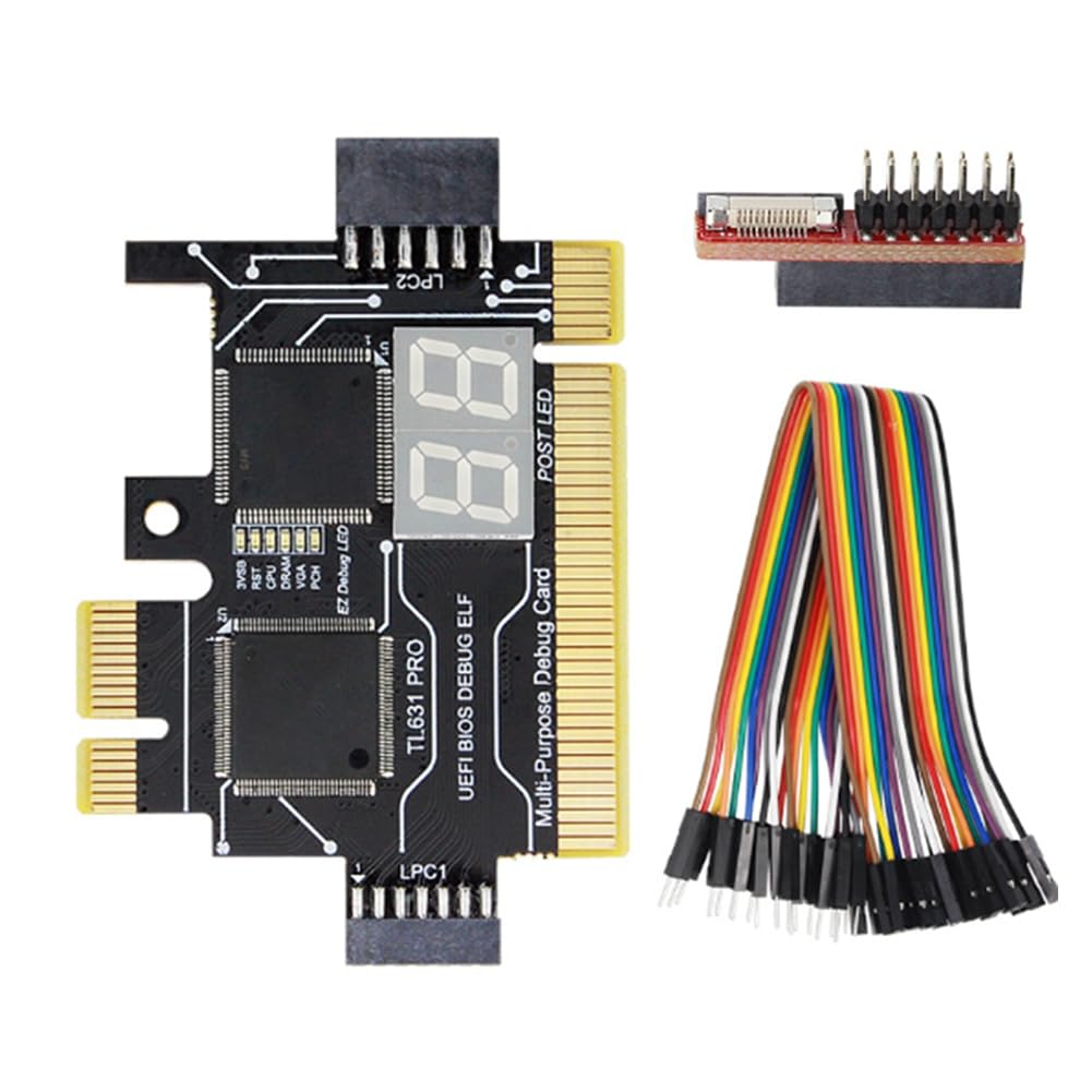 Amazon.com: Kqcibz 1 PCS Analyzer LPC Debug Card PCI PCI-E Post