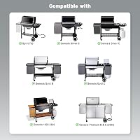 onlyfire Rozsdamentes Acél Grillplakni Weber Spirit 300 Sorozathoz 7