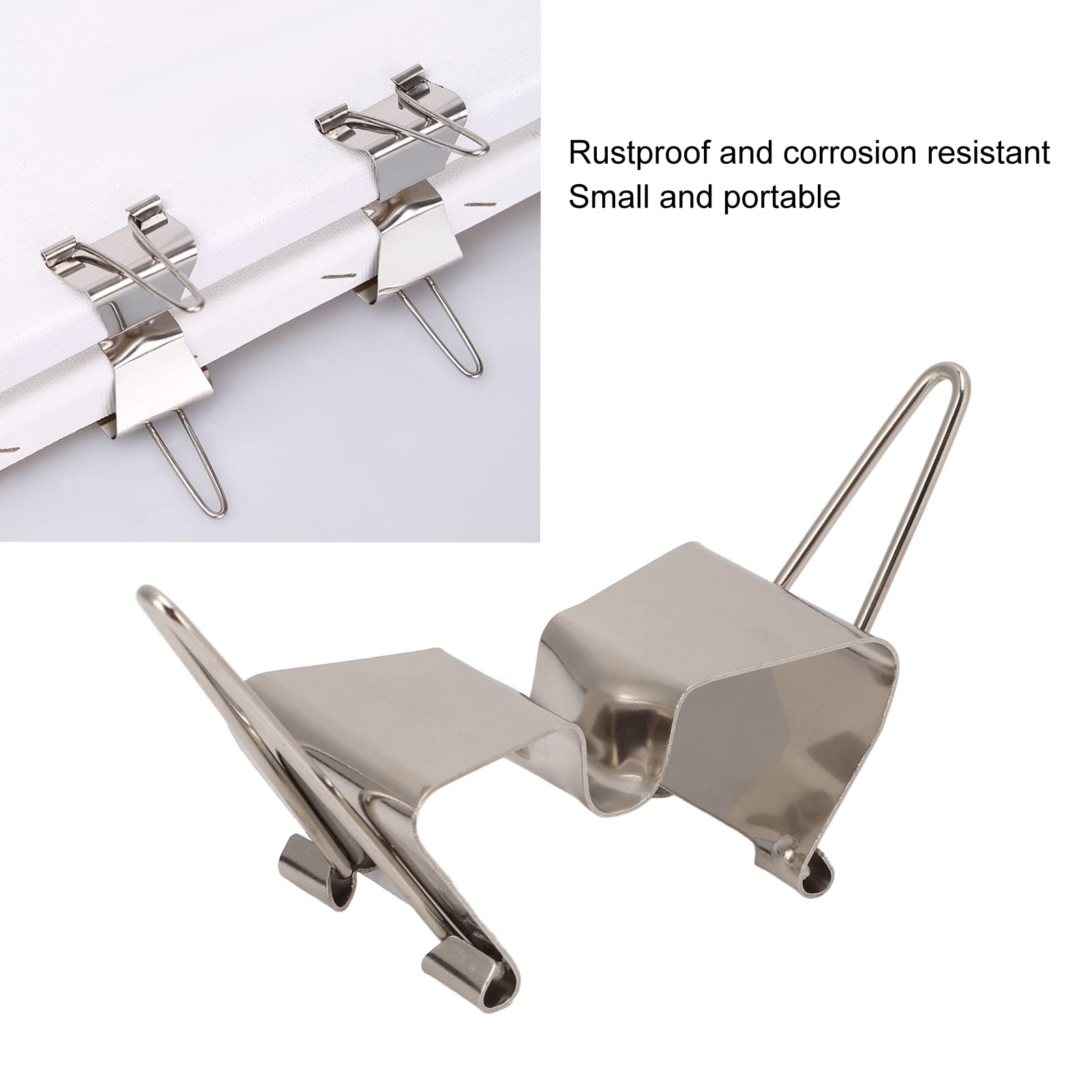 flexman 5Pcs Wet Canvas Clips, Aluminium Alloy Wet Canvas Holder, Portable Oil Painting Frame Clip, Canvas Frame Separating Clip for Wet Paintings and Canvases