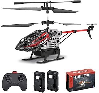 SGZIOO 2.4G RC Helicopter Outdoor with 3.5 Channels & LED Light & Gyro, Mini Helicopter Remote Controlled Children, Mini Helicopter Remote Controlled, Remote Controlled Helicopter Children for