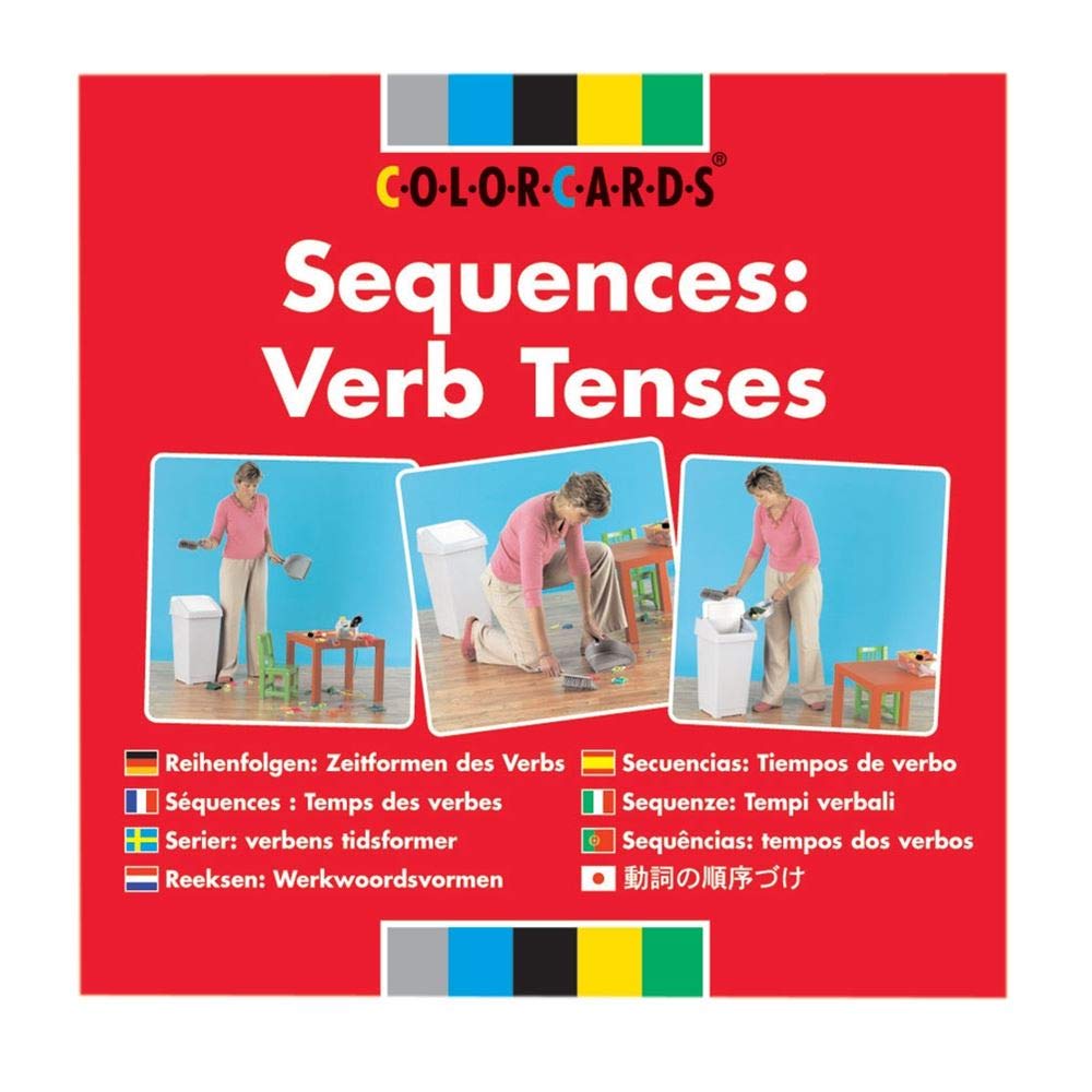 Amazon.co.jp: カラーカード:シーケンサー:Verb Tenses : おもちゃ
