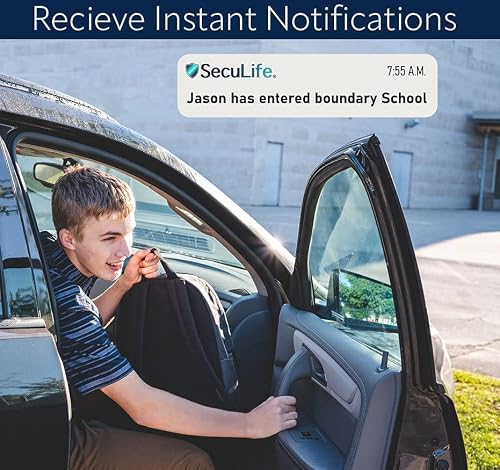 SecuLife® Personal Tracker GL300 Series GL310/GL320 Real-Time GPS Tracking for Vehicles, Kids, Teens, Senior Citizens, Boats - Easy to Use App - SOS Panic Button - Small Portable Tracking Device - Thumbnail 5