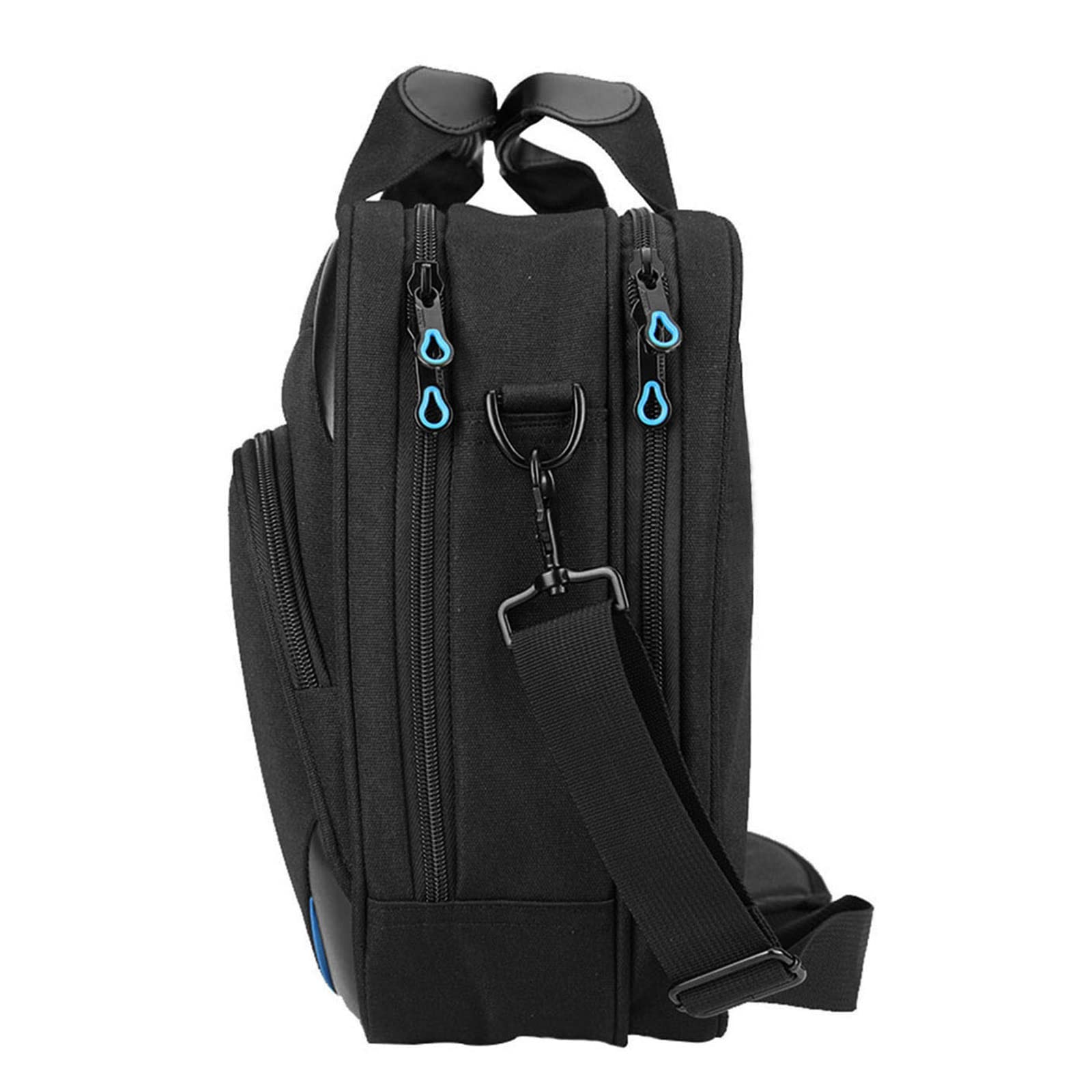 KROSER Bandolera para Portátil 15,6" Maletín Bolso de Mensajero Hidrófugo Caja de Ordenador Maletín Durable Funda para Tableta con Bolsillos RFID para Negocios/Universidad/Mujeres/Hombres