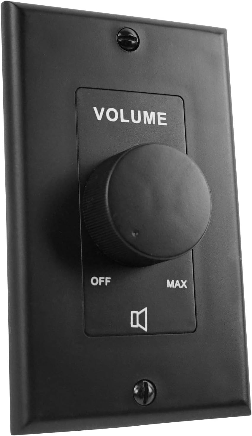 Rockville VOL7035 35w 70v Black Wall Volume Control Zone Controller Box 1-Gang Rockville VOL7035 35w 70v Black Wall Volume Control Zone Controller Box 1-Gang
