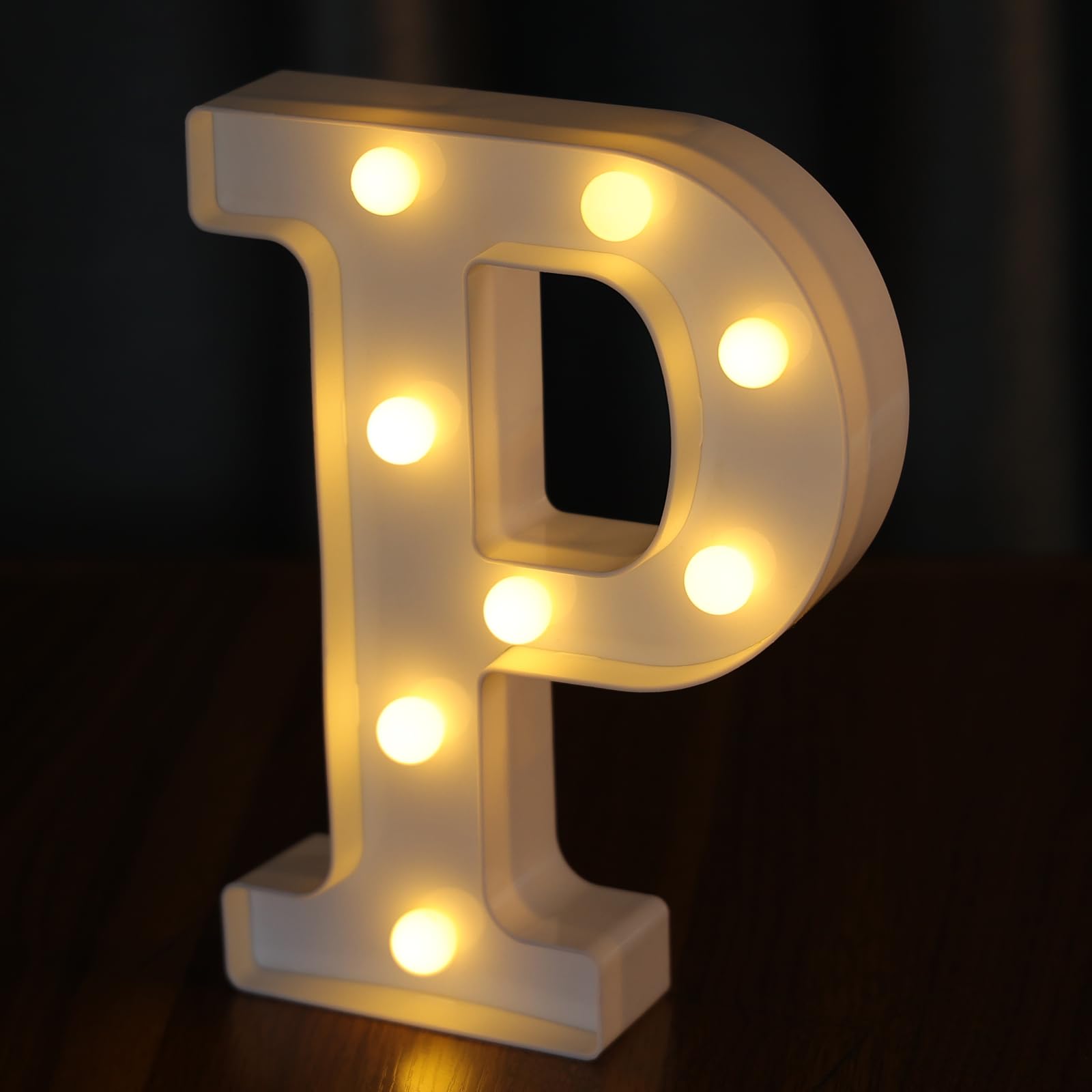 IFDGCTK Light Up Letters, Led Letter Lights 26 Alphabet, Decorative Lighted Letter, Battery Powered Led Marquee Letters for Party, Bar, Night Light,