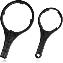 2 PCS Durable Water Filter Wrench, Large Wrench Diameter 6.49 Inches, Small Wrench Diameter 4.37 Inches Water Filter Wrench For Whole House Filter