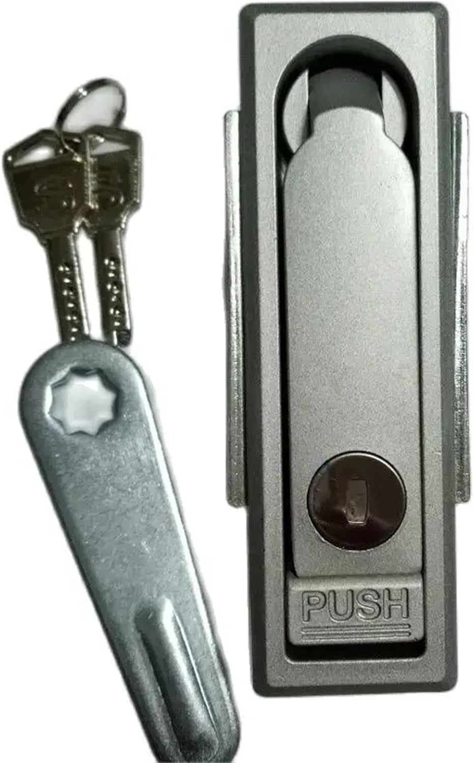 Communication Switch Optical Fiber Switch Network Control Cabinet Mechanical Lock Plane Lock Electric Box Equipment Cabinet Lock 1Pcs(Xjj-713)