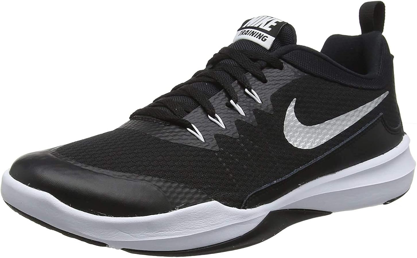 NIKE NIKE LEGEND TRAINER, Men's Low-Top Trainers, Black (BLACK/MTLC  SILVER-WHITE 001), 8.5 UK (43 EU): Amazon.co.uk: Fashion