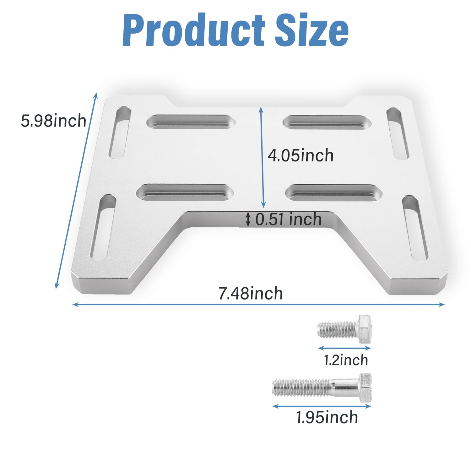 Amazon.com: GZZTORES Mini Bike Mount Plate Adapter Bracket