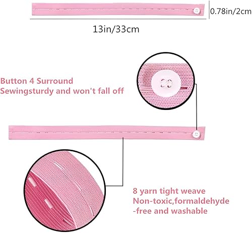 Miniatura 3 de Banda elástica con ojales 50 piezas organizador de armario para sábana de cama sistema de organización de ropa para cajón banda de almacenamiento de