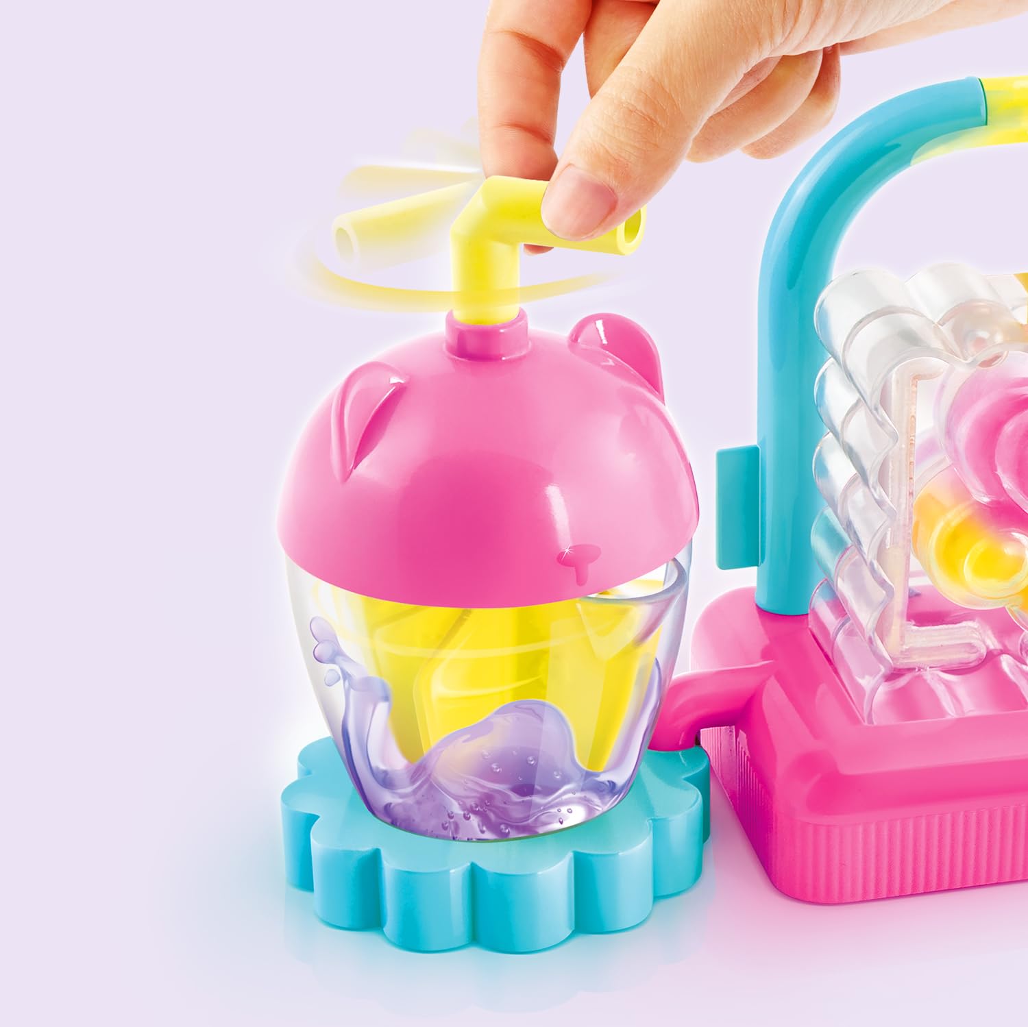 Canal Toys Squish Squish Squishy Factory – CREA TES Squishy Todo Esponjoso y Colorido – Añade Lentejuelas y personalizaciones – Idea de Regalo para niños a Partir de 6 años – Ocio Creativo – SQI 001