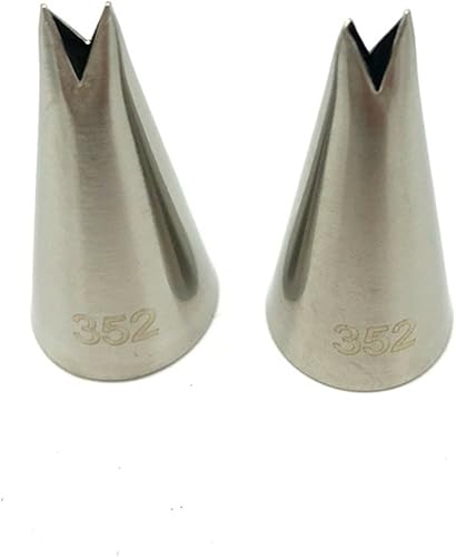 Miniatura 9 de FantasyDay Puntas de tuberías de acero inoxidable de 7 piezas, boquillas de tubería, suministros de decoración de pasteles, galletas, cupcakes,