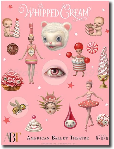 Amazon マークライデンホイップクリーム壁アートキャンバスポスターとプリントキャンバス絵画装飾画像オフィスリビングルームの家の装飾50 70センチフレームなし ウォールステッカー オンライン通販