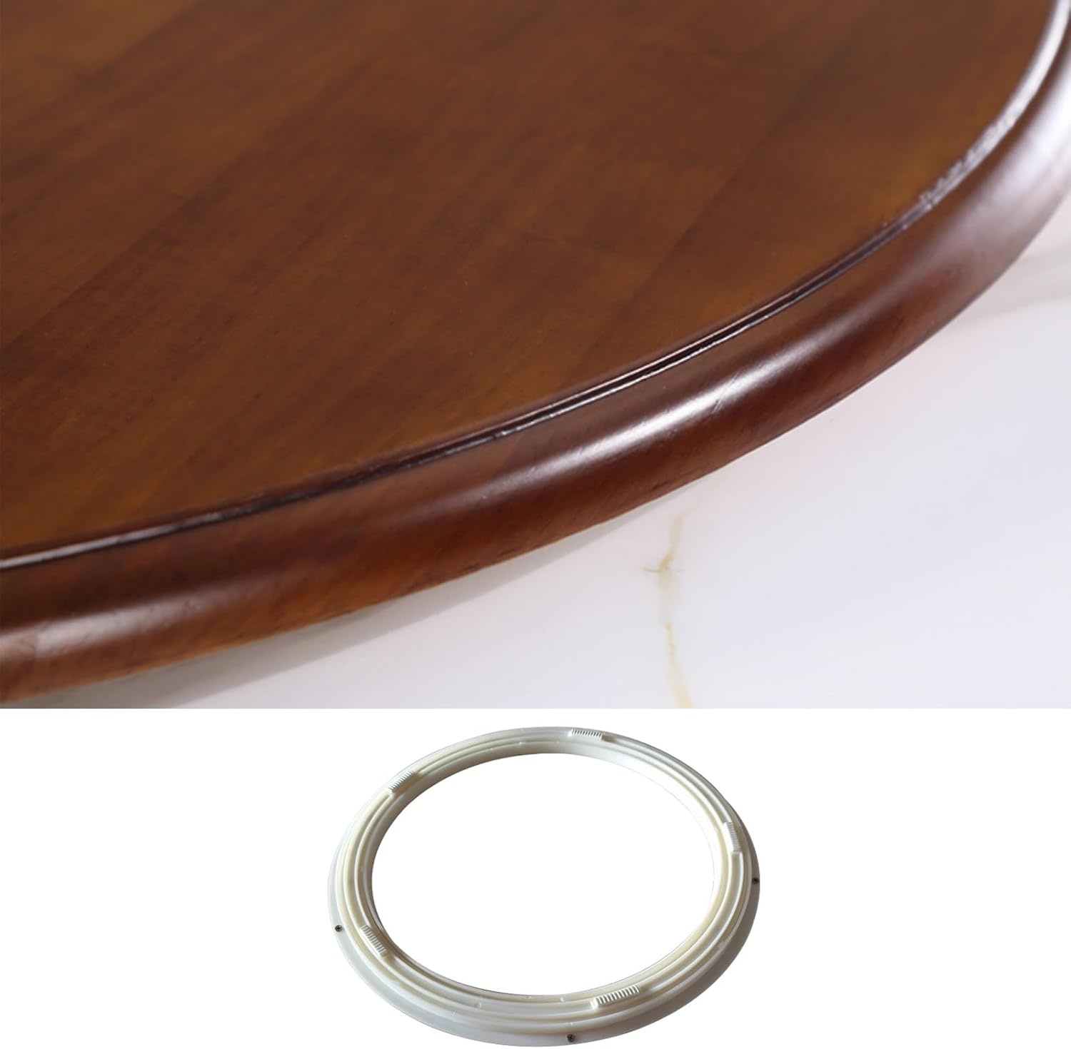 木製円形サービングプレート 木製 プレート Φ22cm[木の皿 木 食器 円形 丸型 フラット お皿