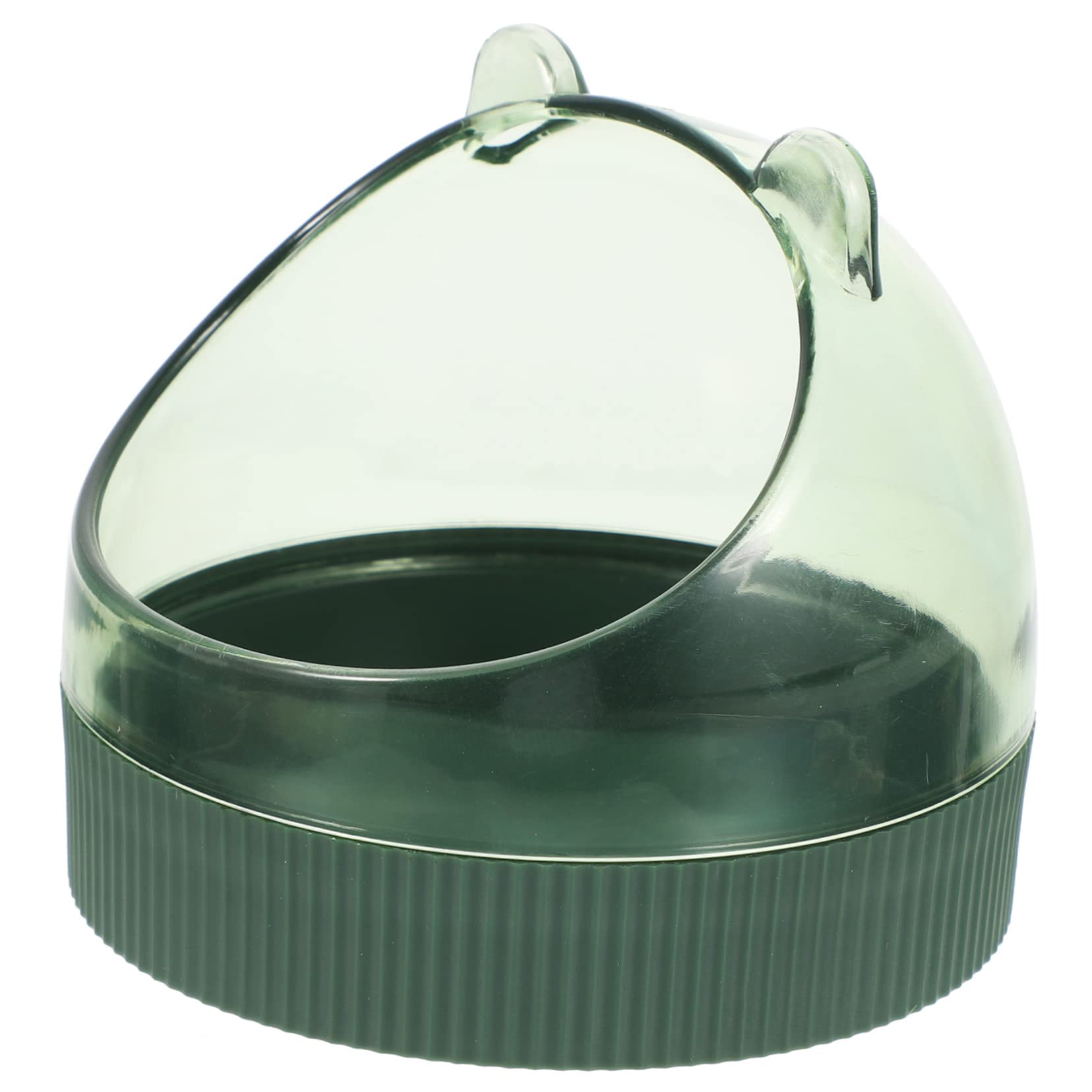 Sosoport 4piezas Comedero Colgante para Hámster y Roedores Plato Compacto De Alimentación para Chinchillas y Cobayas Fácil De Limpiar y Duradero Color Midnight