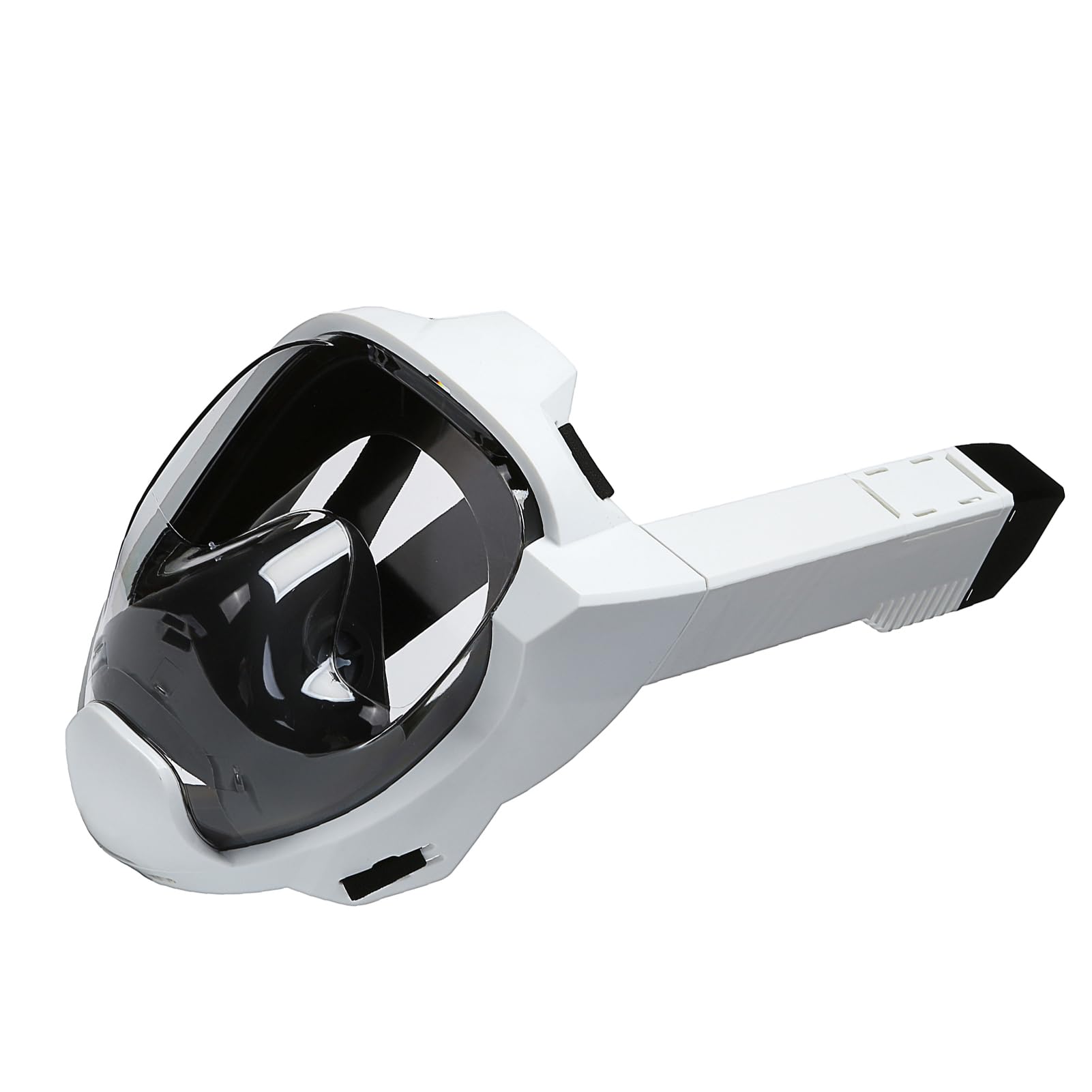 CHICIRIS Máscara de Snorkel de Cara Completa, Máscara de Snorkel de Cara Completa de Silicona para PC con de Respiración Seca, Vista Panorámica de 180 Grados, Antivaho y Antifugas, Equipo de para