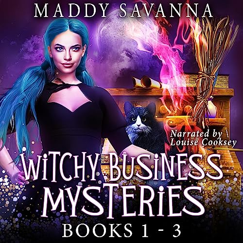 Audiobook: Witchy Business Mysteries, Books 1-3 by Maddy Savanna episode artwork