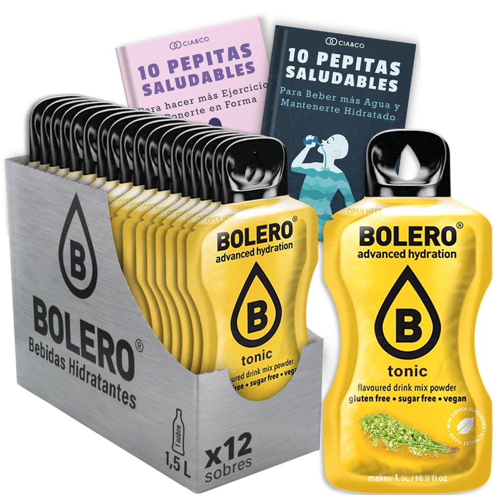 24 x Bebida Bolero COLA Hidratante Sin Azucar (24x9 grs) + 30 Pepitas Saludables para una vida más sana by Cia&Co — view 73