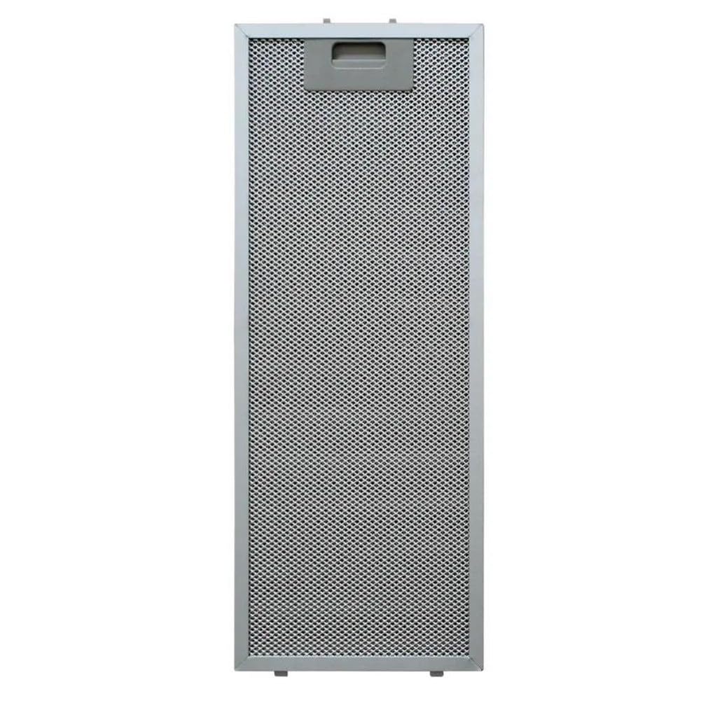 FABULETTA Filtro antigrasso in alluminio 500 x 138 mm per cappa Teka modello 61874022, setaccio in metallo argentato, supporto affidabile per il flusso d'aria
